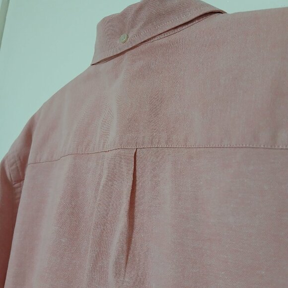 St. John’s Bay Legacy Oxford Classic Fit Long Sleeve Shirt Pink Size M - Picture 14 of 14